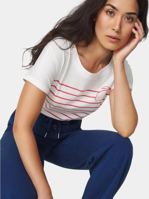 pantaloni lungi pt. femei TBS Myrnopan albastru 4