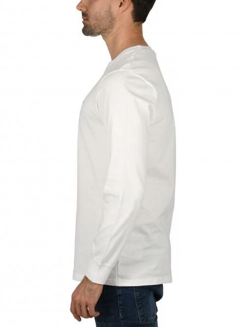 tricou cu maneci lungi pt. barbati Nautica Ronan LS T-Shirt alb 3
