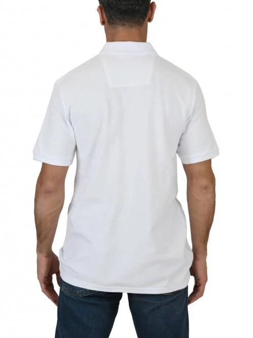 tricou cu guler pt. barbati Nautica Calder Polo Shirt alb 4