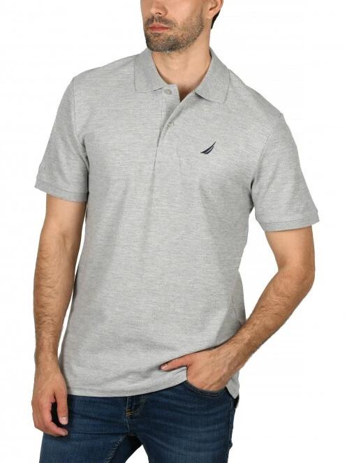tricou cu guler pt. barbati Nautica Calder Polo Shirt gri 2