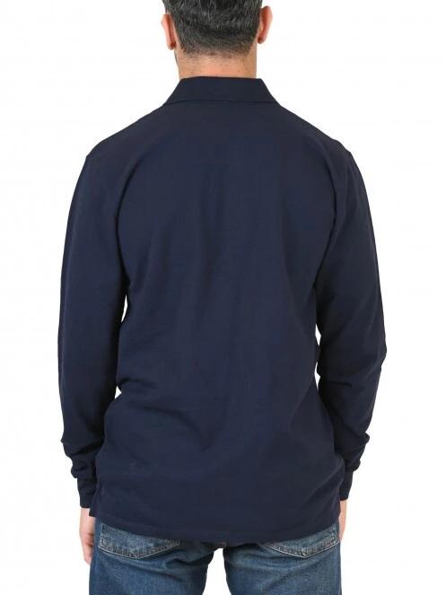tricou cu maneci lungi pt. barbati Nautica Briar LS Polo Shirt albastru inchis 4