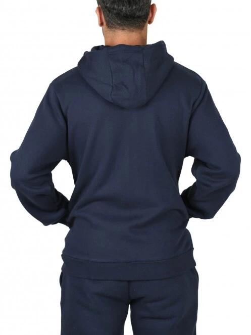pulover cu gluga pt. barbati Nautica Helder FZ Hoody albastru inchis 3