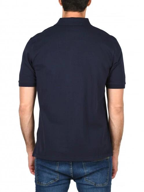 tricou cu guler pt. barbati Nautica Brent Polo Shirt albastru inchis 4