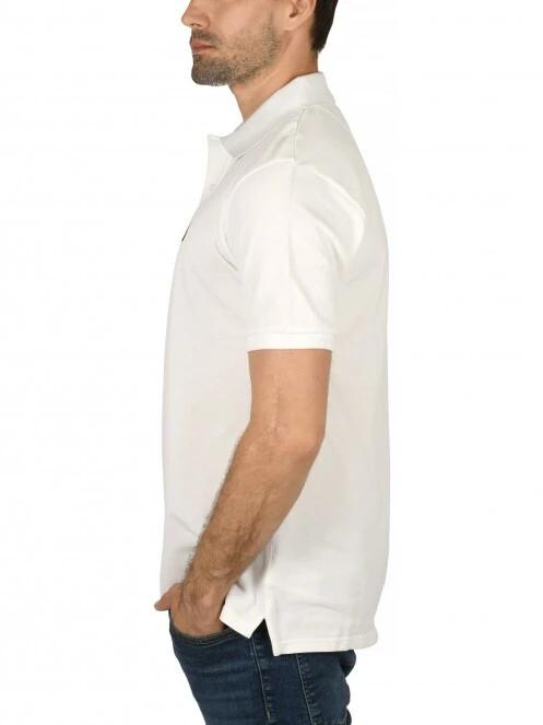 tricou cu guler pt. barbati Nautica Brent Polo Shirt alb 3