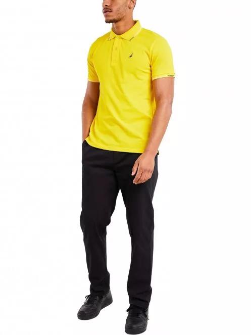 tricou cu guler pt. barbati Nautica Locke Polo Shirt galben 4