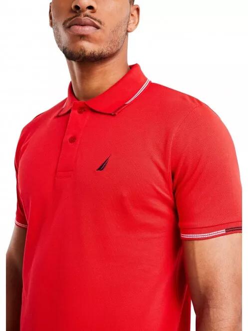 tricou cu guler pt. barbati Nautica Locke Polo Shirt rosu 5