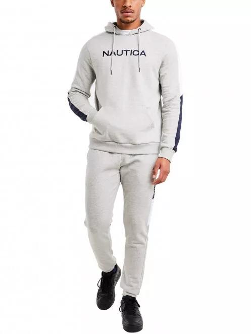 pulover cu gluga pt. barbati Nautica Bourne OH Hoody gri 4