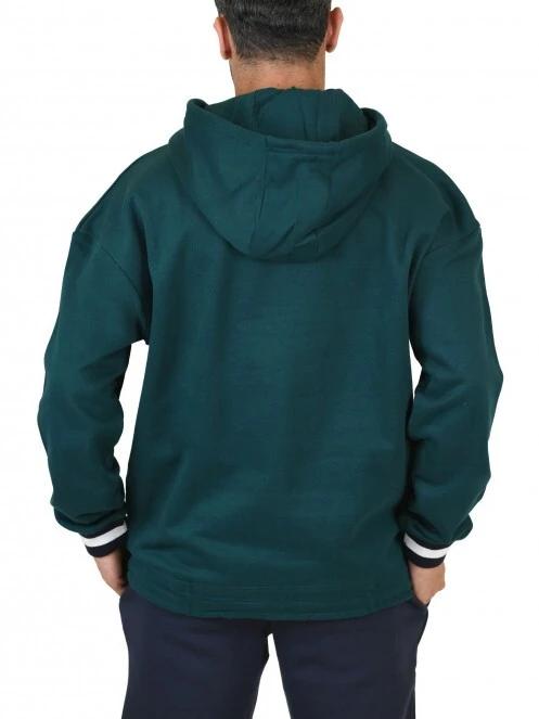 pulover pt. barbati Nautica Snyder Oversized Hoody albastru deschis 4