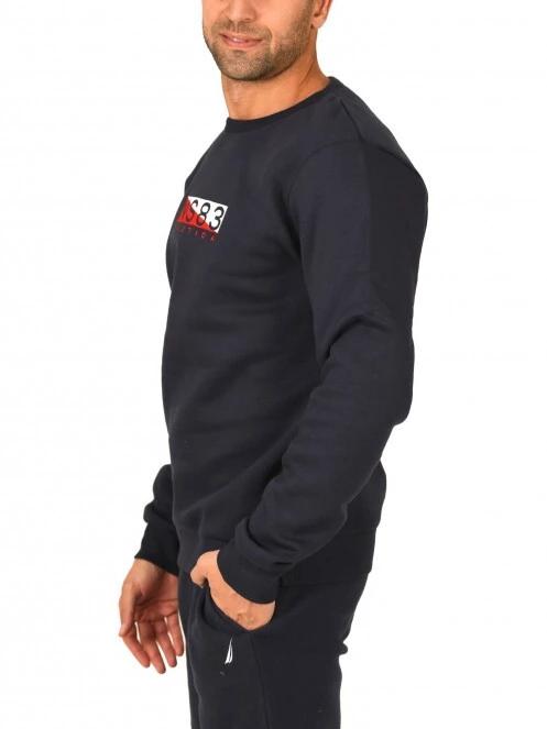 pulover pt. barbati Nautica Ares Sweatshirt albastru inchis 3