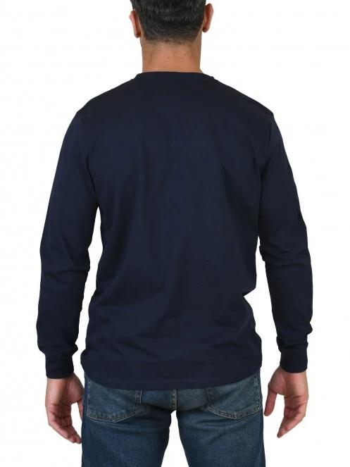 tricou cu maneci lungi pt. barbati Nautica Axel LS T-Shirt albastru inchis 4