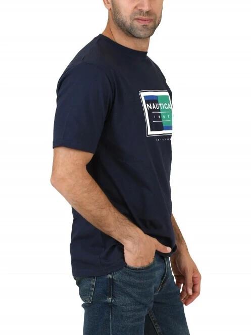 tricou cu maneci scurte pt. barbati Nautica Finn T-Shirt albastru inchis 3