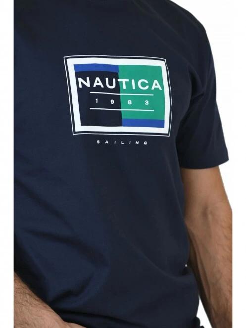 tricou cu maneci scurte pt. barbati Nautica Finn T-Shirt albastru inchis 6