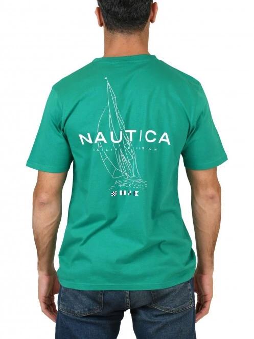 tricou cu maneci scurte pt. barbati Nautica Pelly T-shirt verde 4