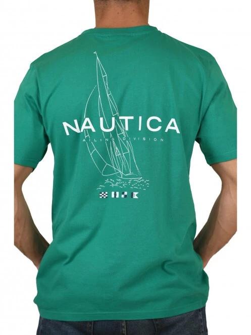 tricou cu maneci scurte pt. barbati Nautica Pelly T-shirt verde 5