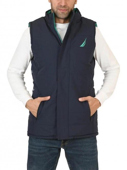vesta pt. barbati Nautica Tamar Reversible Gilet albastru 2