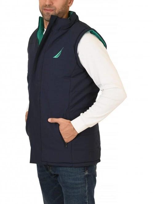 vesta pt. barbati Nautica Tamar Reversible Gilet albastru 3