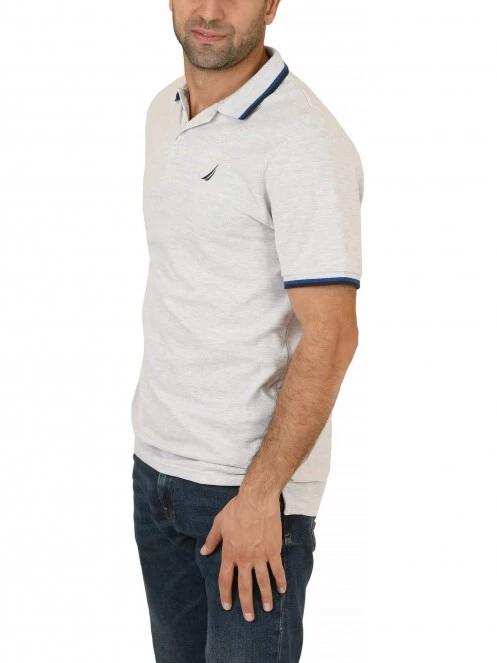 tricou cu guler pt. barbati Nautica Platte Polo Shirt alb 3