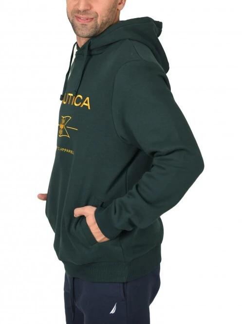 pulover cu gluga pt. barbati Nautica Nate OH Hoody verde 3