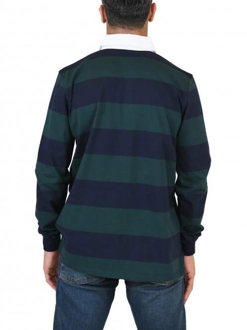 tricou cu guler pt. barbati Nautica Brute Rugby Shirt verde 4