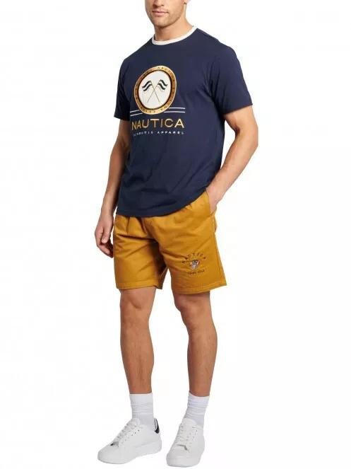 tricou cu maneci scurte pt. barbati Nautica Navi T-Shirt albastru inchis 4