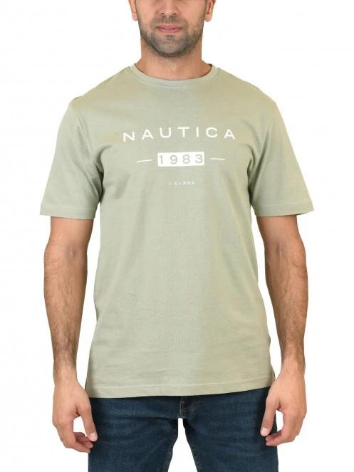 tricou cu maneci scurte pt. barbati Nautica Clarke T-Shirt verde 2