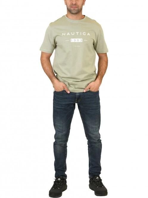 tricou cu maneci scurte pt. barbati Nautica Clarke T-Shirt verde 5
