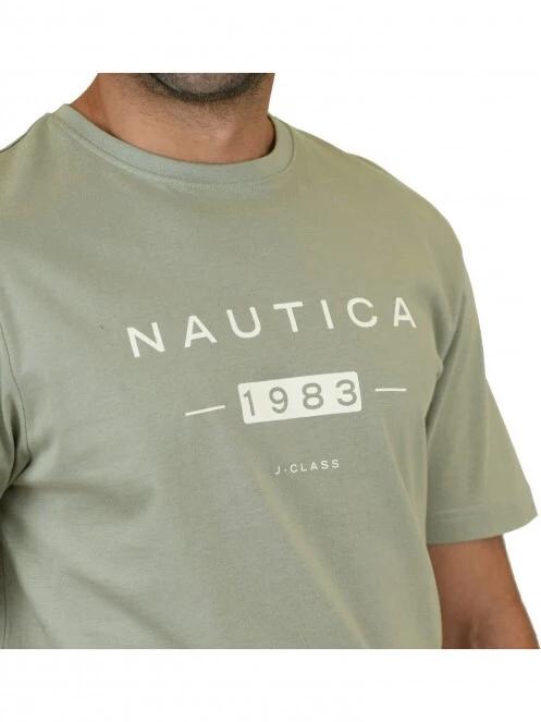 tricou cu maneci scurte pt. barbati Nautica Clarke T-Shirt verde 6