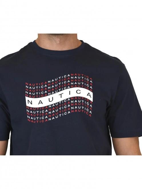 tricou cu maneci scurte pt. barbati Nautica Ash T-Shirt albastru inchis 6