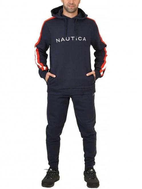 pulover cu gluga pt. barbati Nautica Teton OH Hoody albastru inchis 4