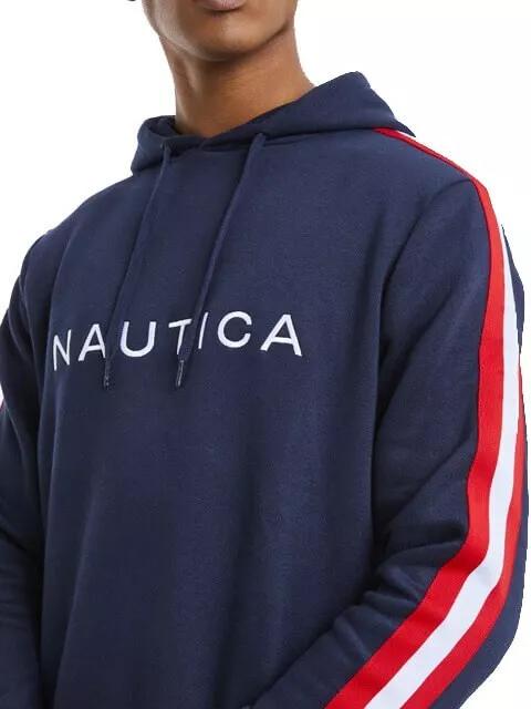 pulover cu gluga pt. barbati Nautica Teton OH Hoody albastru inchis 5