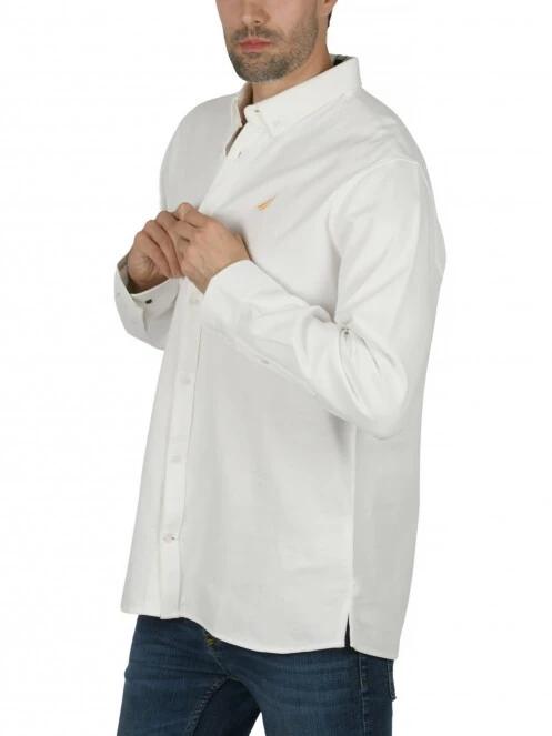 camasa cu maneci lungi pt. barbati Nautica Tidwell LS Shirt alb 3