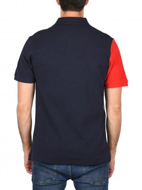 tricou cu guler pt. barbati Nautica Buck Polo Shirt albastru inchis 4