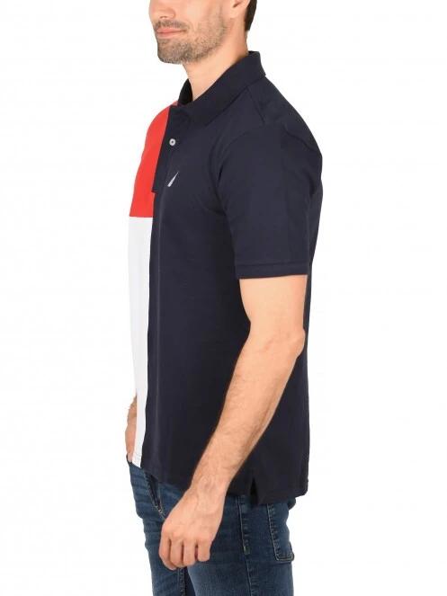 tricou cu guler pt. barbati Nautica Jaxson Polo Shirt albastru inchis 3