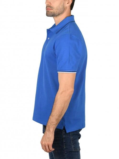 tricou cu guler pt. barbati Nautica Bromley Polo Shirt albastru 3