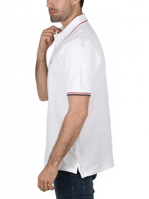 tricou cu guler pt. barbati Nautica Bromley Polo Shirt alb 3