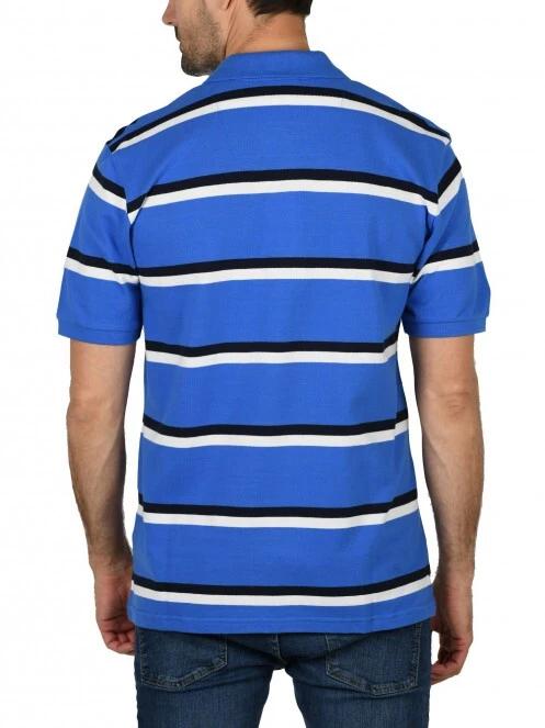 tricou cu guler pt. barbati Nautica Brennan Polo Shirt albastru 4