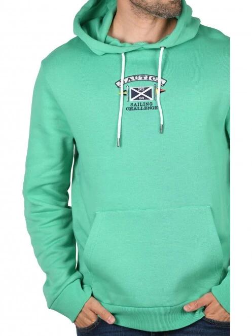 pulover cu gluga pt. barbati Nautica Vancouver OH Hoody verde 5