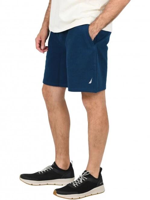 pantaloni scurti pt. barbati Nautica Keegan Fleece Short albastru 3