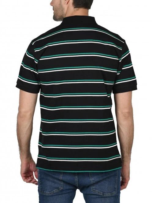 tricou cu guler pt. barbati Nautica Arif Polo Shirt negru 4