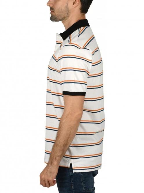 tricou cu guler pt. barbati Nautica Arif Polo Shirt alb 3