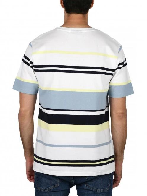 tricou cu maneci scurte pt. barbati Nautica Perez T-Shirt alb 4