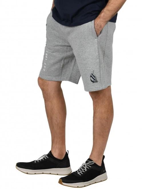 pantaloni scurti pt. barbati Nautica Locust Fleece Short gri 4