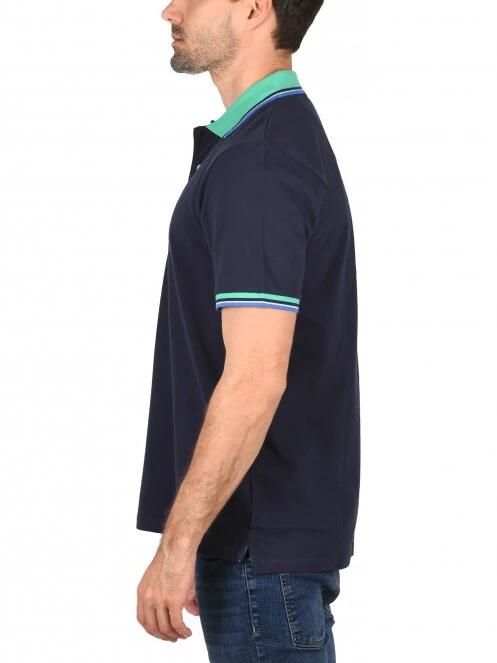 tricou cu guler pt. barbati Nautica Odell Polo Shirt albastru inchis 3