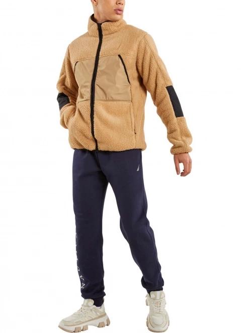 pulover polar pt. barbati Nautica Grayson FZ Top maro 4