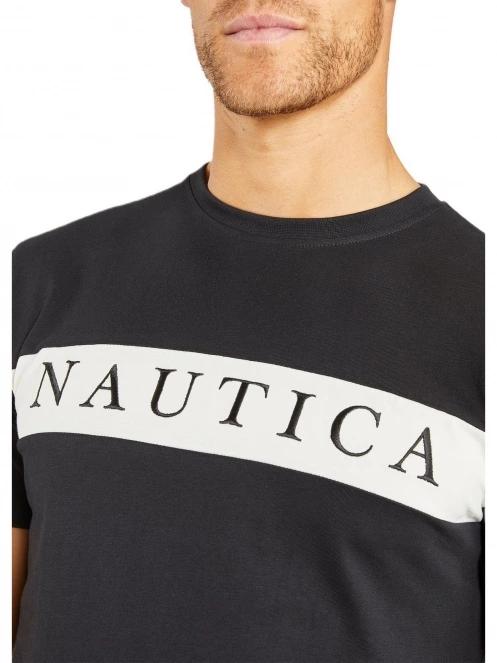 tricou cu maneci scurte pt. barbati Nautica Sawyer T-Shirt negru 5