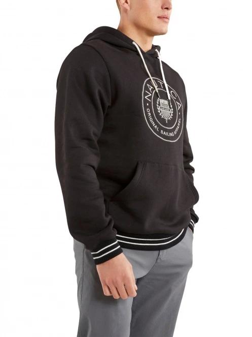 pulover cu gluga pt. barbati Nautica Hyde OH Hoody negru 4