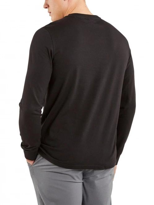 tricou cu maneci lungi pt. barbati Nautica Jemeson LS T-Shirt negru 3