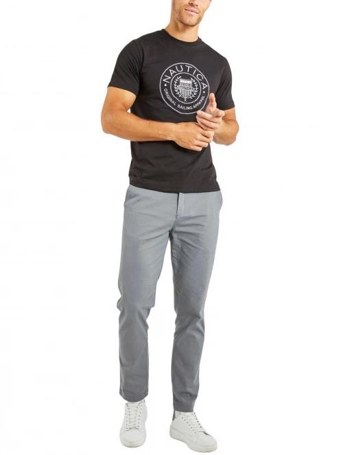 tricou cu maneci scurte pt. barbati Nautica Pendle T-Shirt negru 4