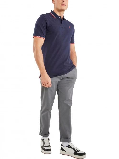 tricou cu maneci scurte pt. barbati Nautica Sven Polo Shirt albastru inchis 4