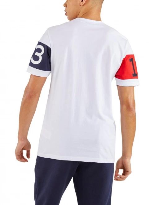 tricou cu maneci scurte pt. barbati Nautica Calvin T-Shirt alb 3